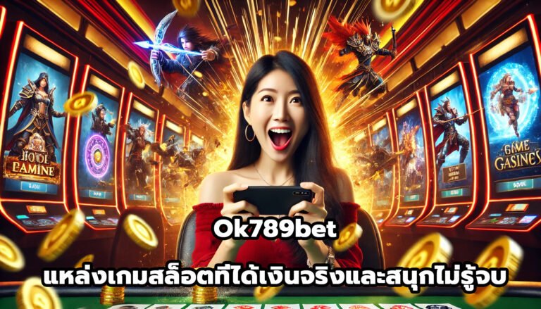 ok789bet แหล่งเกมสล็อตออนไลน์ที่ได้เงินจริงและสนุกไม่รู้จบ-3
